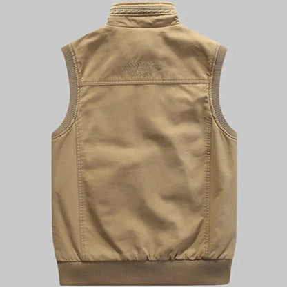 Tim | vintage outdoorvest met zakken