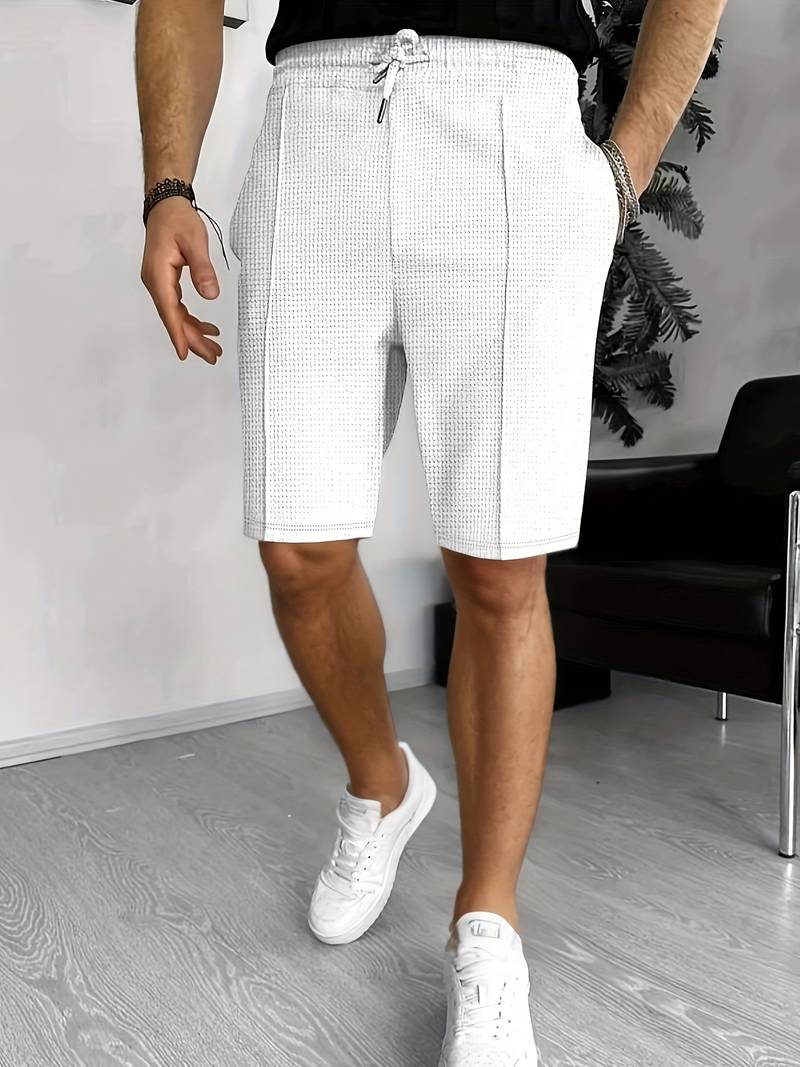 Oliver – wafelgebreide sportshort voor heren