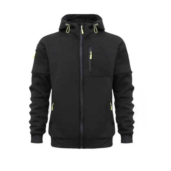 Christoffel - casual herenjack met capuchon| rits