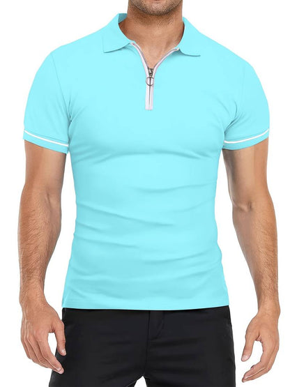 Ethan – ademend golfshirt met korte mouwen