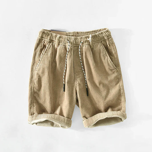 Luchtige zomershort van corduroy – relaxte look