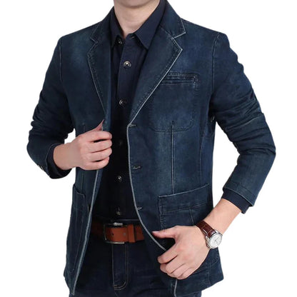 Peter – stijlvolle denimblazer