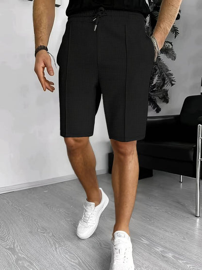 Oliver – wafelgebreide sportshort voor heren