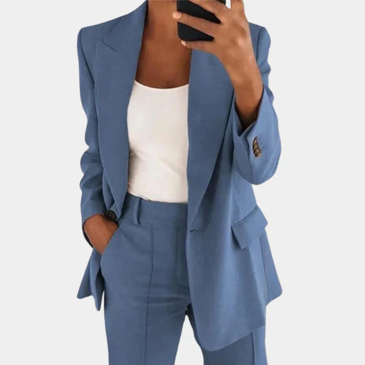 Stilvolles blazer-set für damen