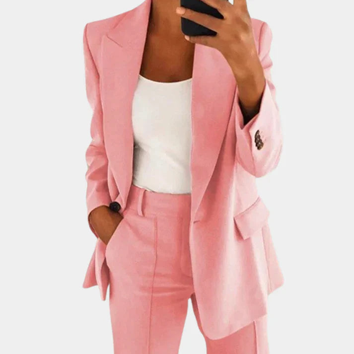 Stilvolles blazer-set für damen