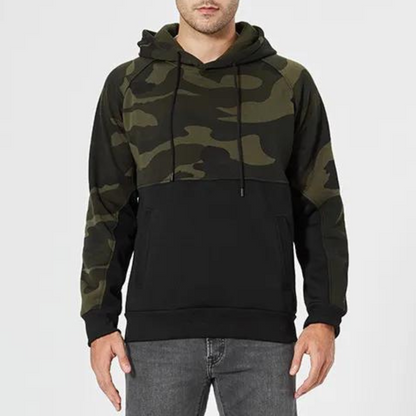 Costas - verstelbare camouflagehoodie voor heren