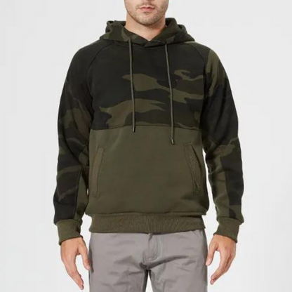 Costas - verstelbare camouflagehoodie voor heren