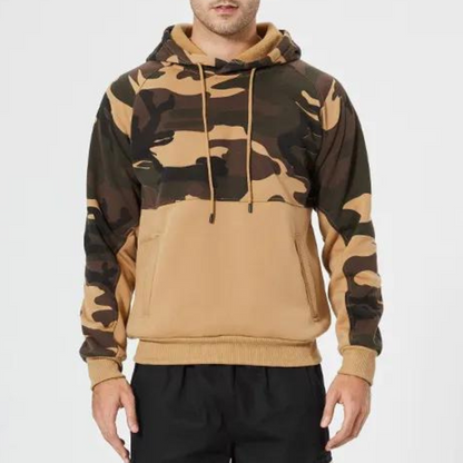 Costas - verstelbare camouflagehoodie voor heren