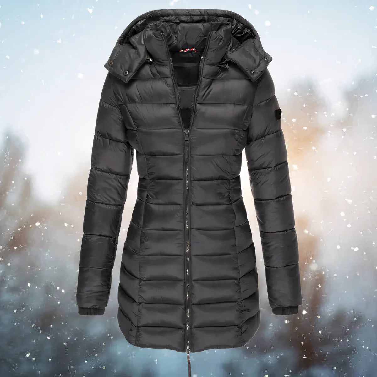 Warme en comfortabele winterjas - celes