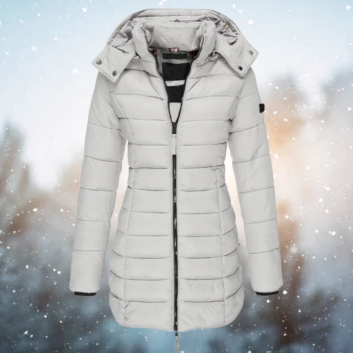 Warme en comfortabele winterjas - celes