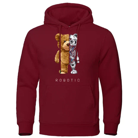 Rodney - teddy bot-hoodie