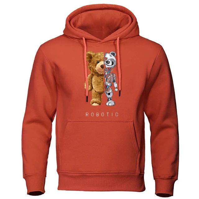 Rodney - teddy bot-hoodie