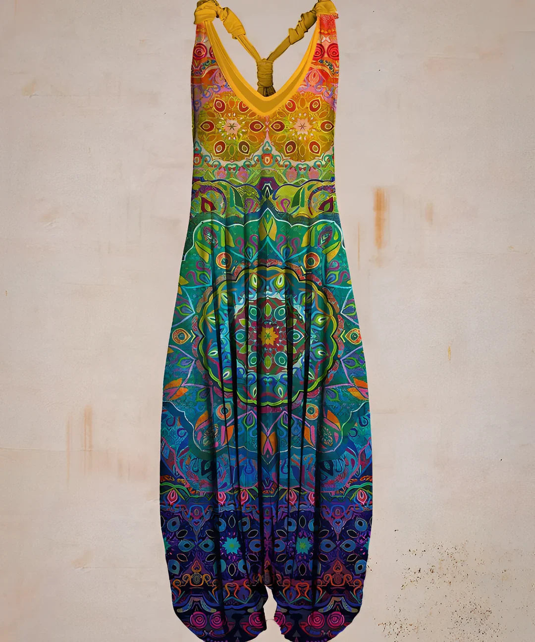 Lisa - boho-jumpsuit met print voor dames