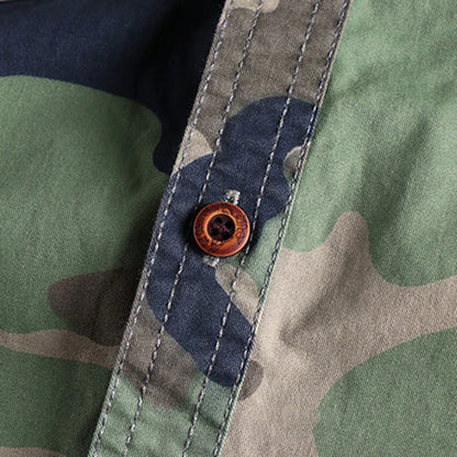 Abel - militair camouflage zomershirt voor heren