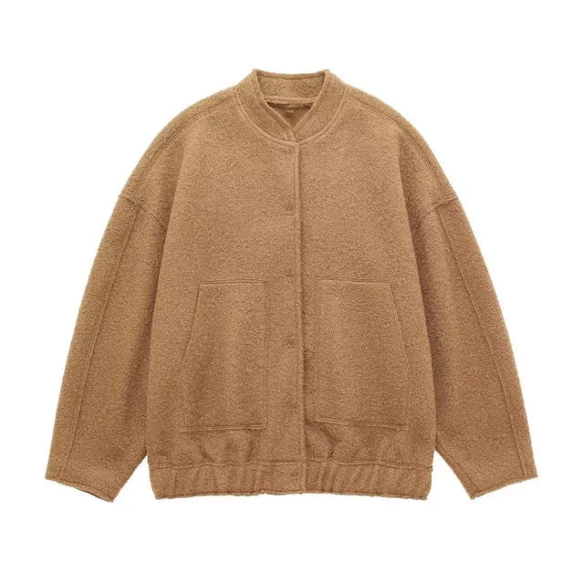 Cozzina - oversized grofgebreid jack