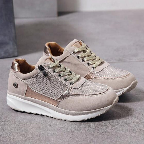 Orthopedische sneakers met ritssluiting