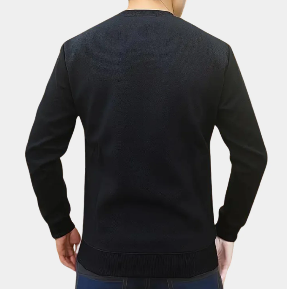 Mihnea - comfortabel herensweatshirt met ronde hals