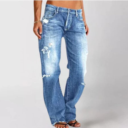 Brooklyn losse denimjeans voor dames