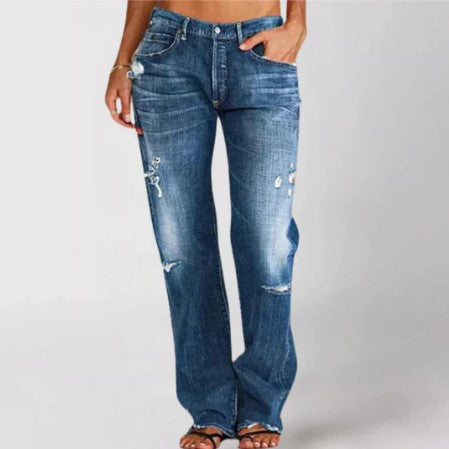 Brooklyn losse denimjeans voor dames