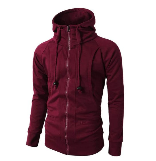 Lewa - herenhoodie met ritssluiting