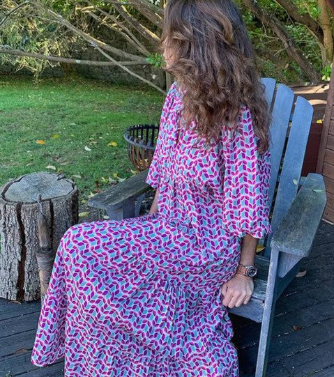 Isabella – maxi-jurk met vintage print