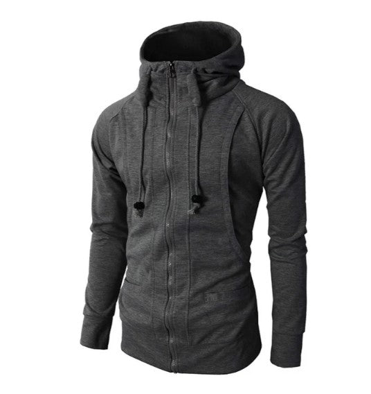 Lewa - herenhoodie met ritssluiting