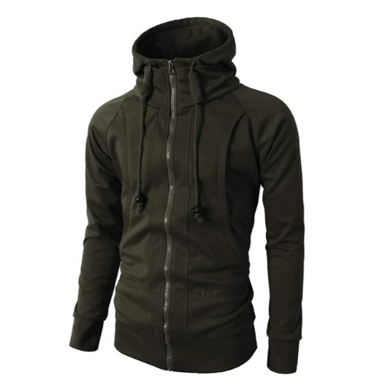 Lewa - herenhoodie met ritssluiting