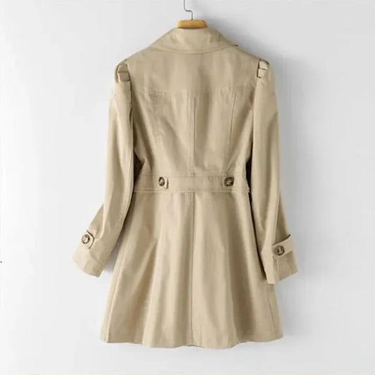 Elegante trenchcoatjassen met knoopsluiting voor herfst en winter