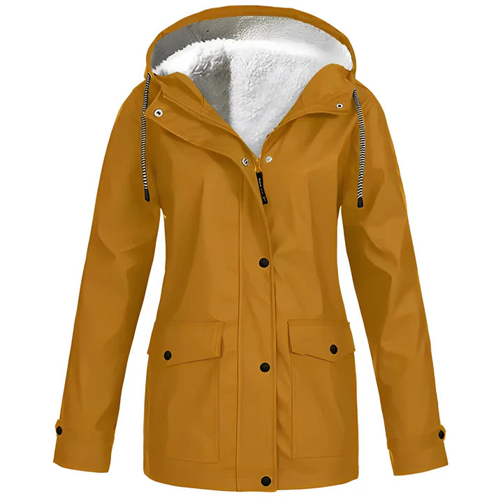 Cosyshield | met fleece gevoerd waterdicht regenjack voor herfst/winter