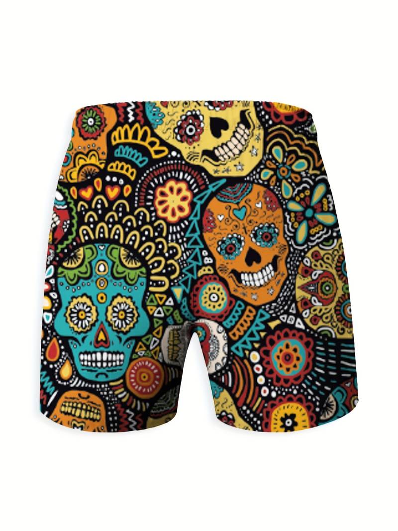 Lucas – trendy Hawaïshort met trekkoord