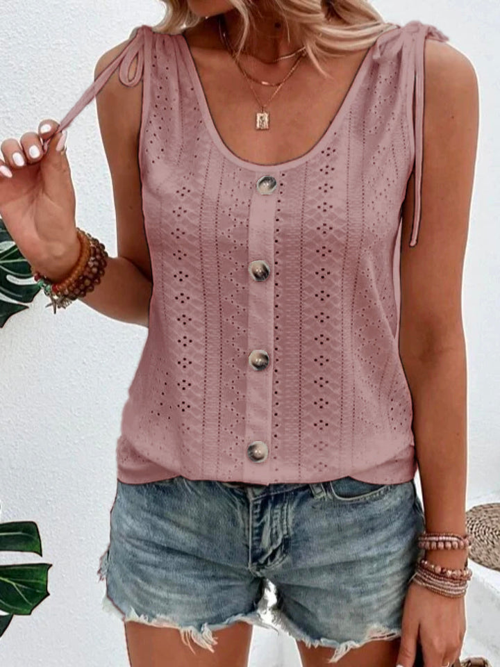 Felicity - mouwloze zomertanktop