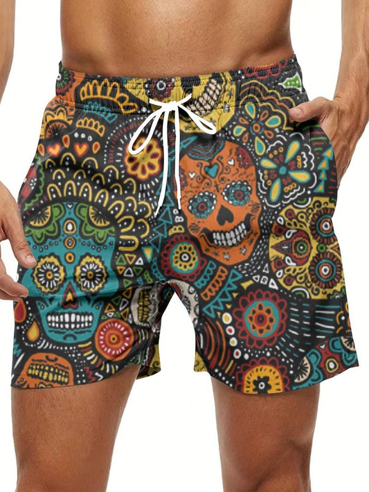 Lucas – trendy Hawaïshort met trekkoord