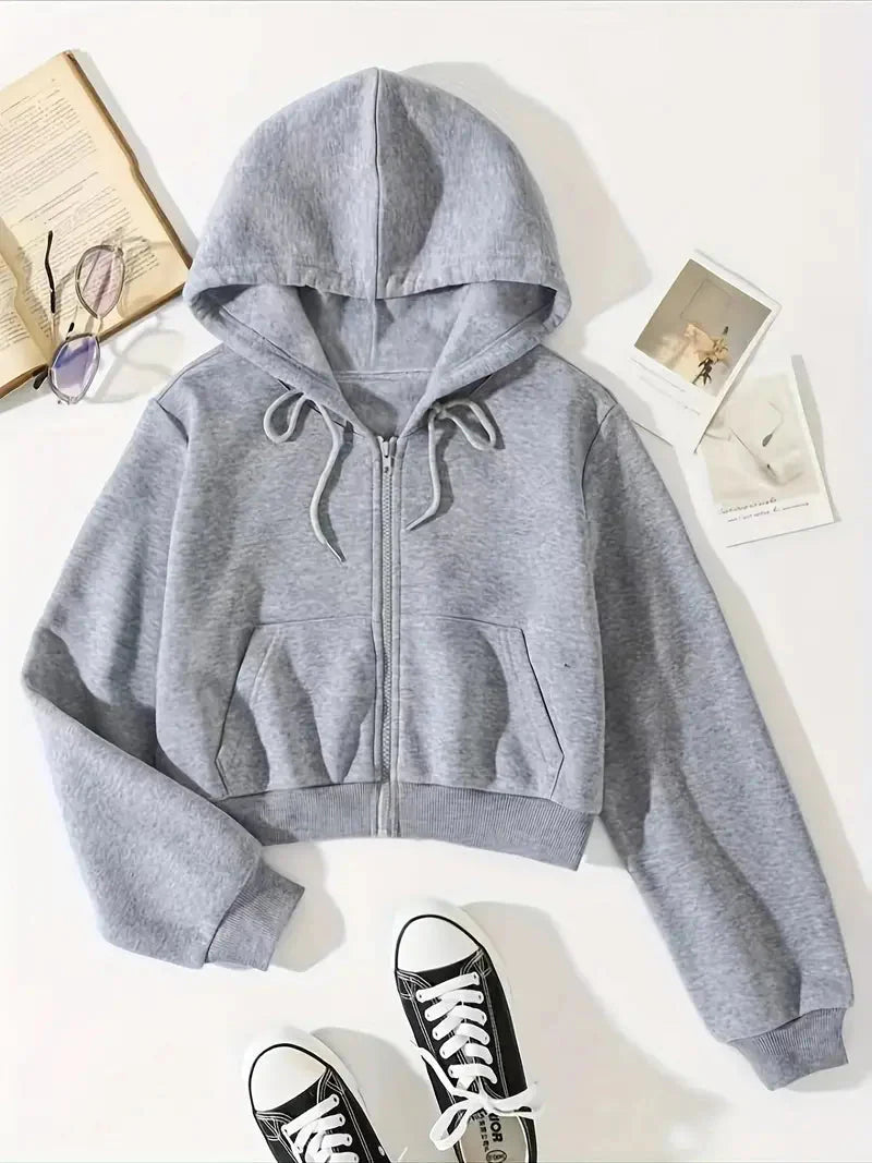 Melissa - hoodie met splitrits