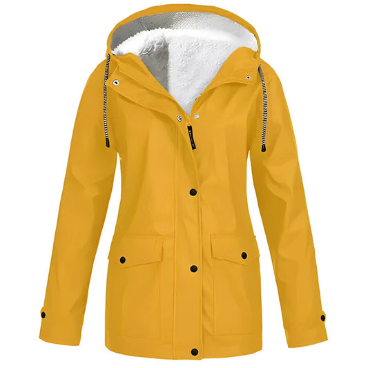 Cosyshield | met fleece gevoerd waterdicht regenjack voor herfst/winter