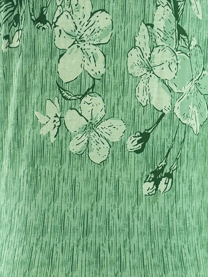 Elowen - t-shirt met korte mouwen en bloemenprint