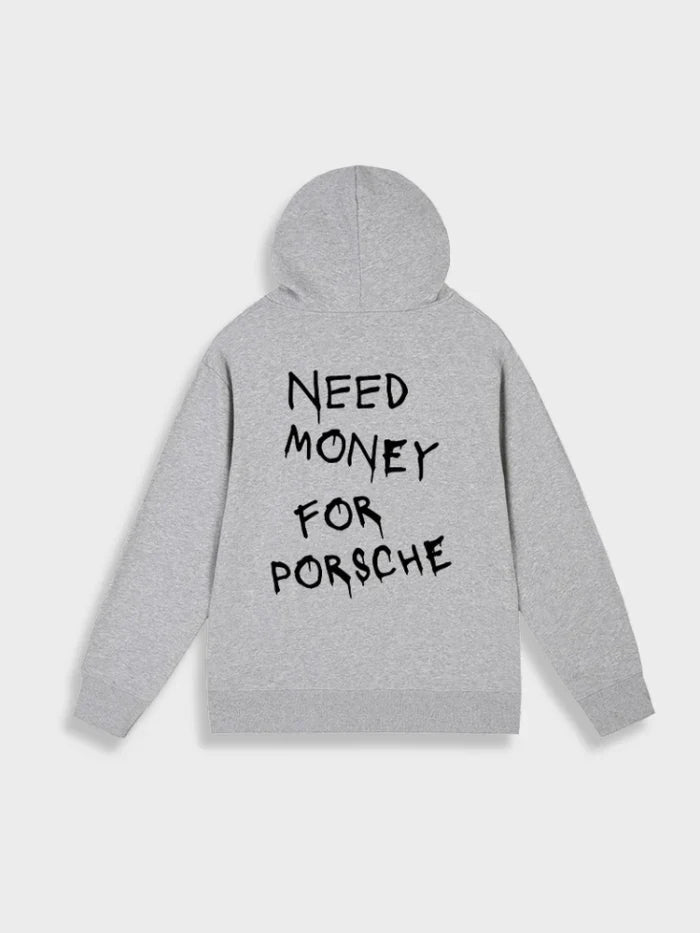 Geld nodig voor porsche hoodie