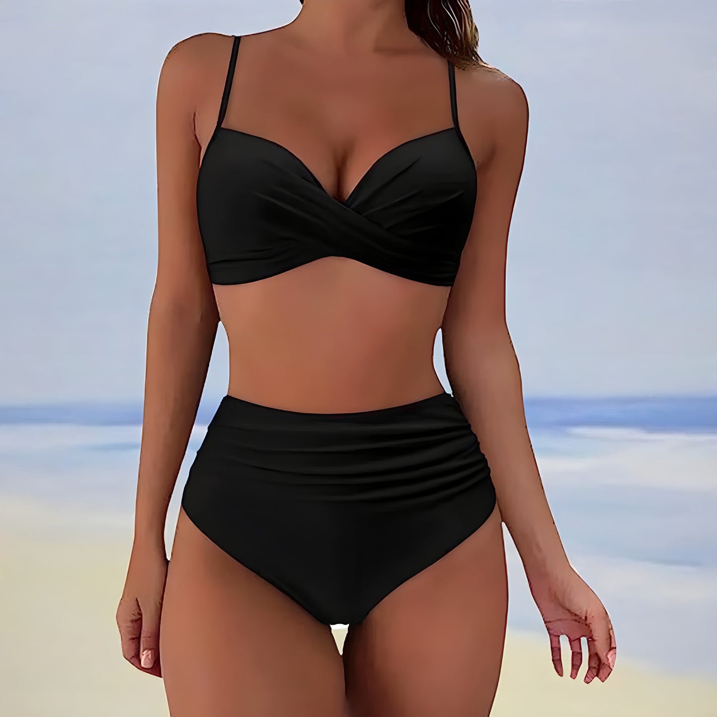 AVELINE - Bikini met hoge taille