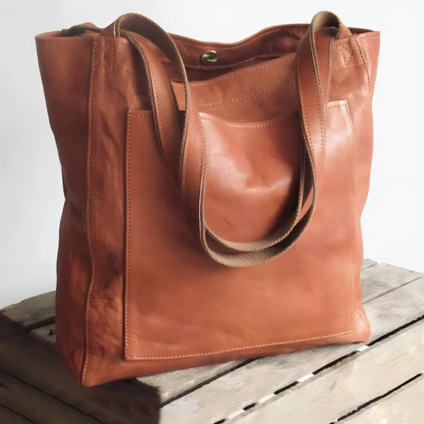 Lea | vintage leren handtas