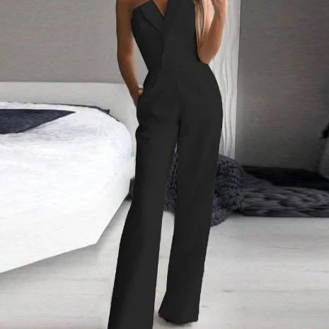 Melia - roterende mouwloze jumpsuit