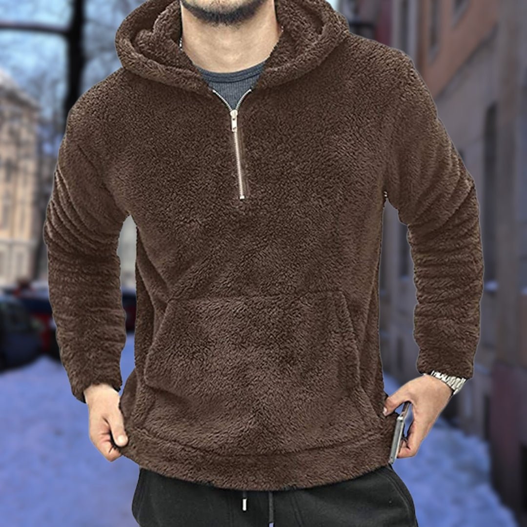 Peter - pluche hoodie voor heren