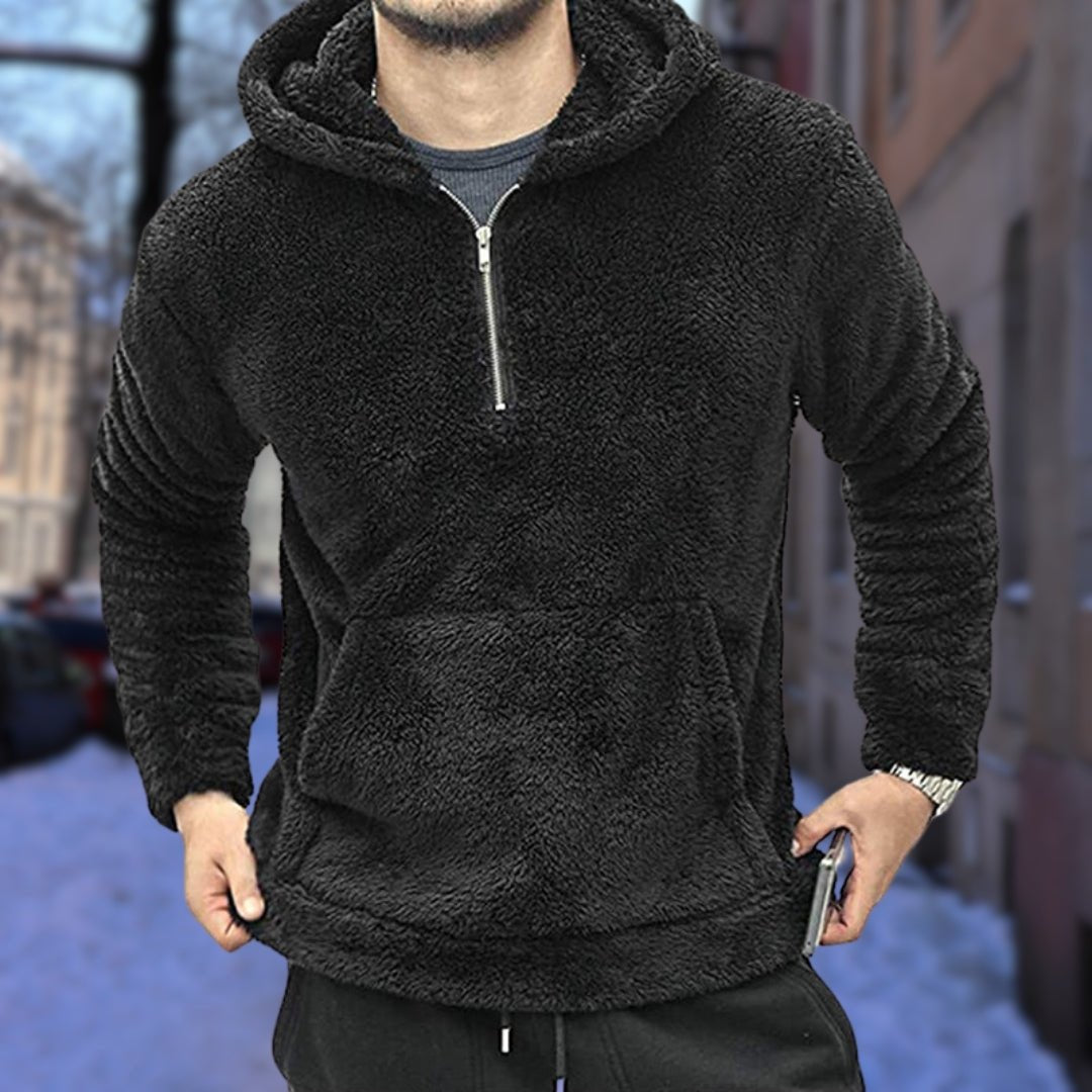 Peter - pluche hoodie voor heren