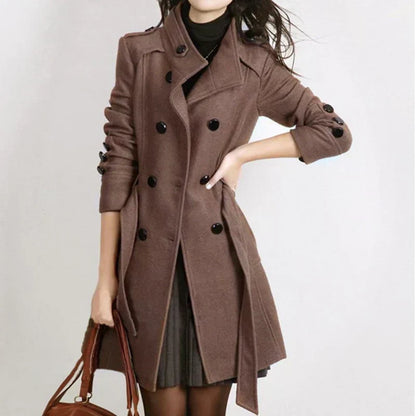 Lilyana - Eleganter trenchcoat voor dames