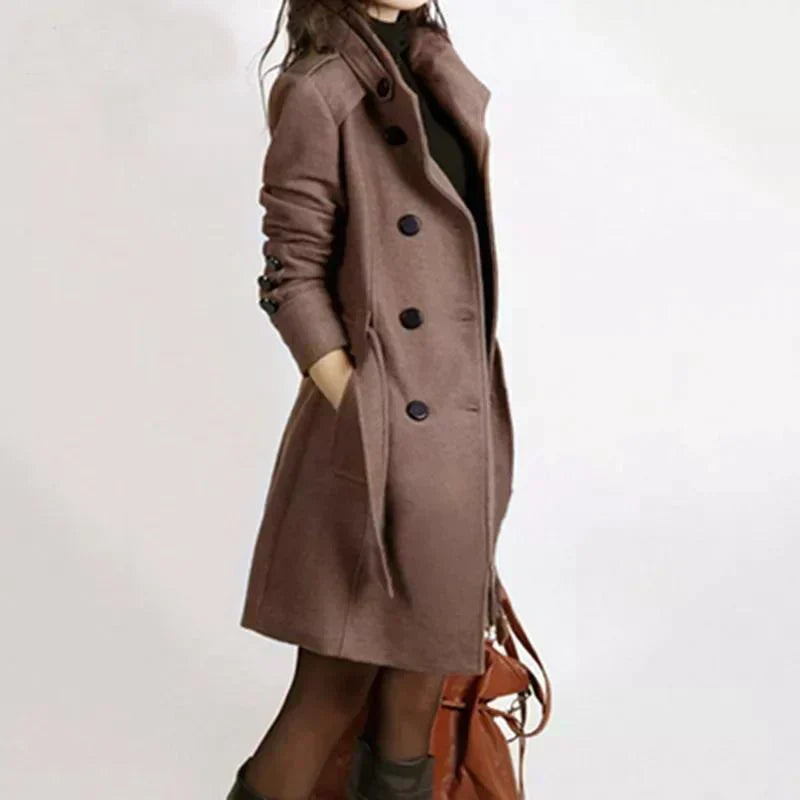 Lilyana - Eleganter trenchcoat voor dames