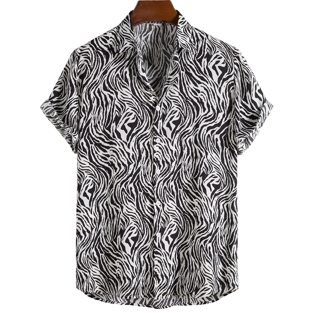 Zeus - poloshirt met tijgerprint