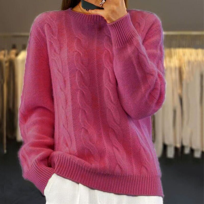 Alida - eleganter pullover aus strick