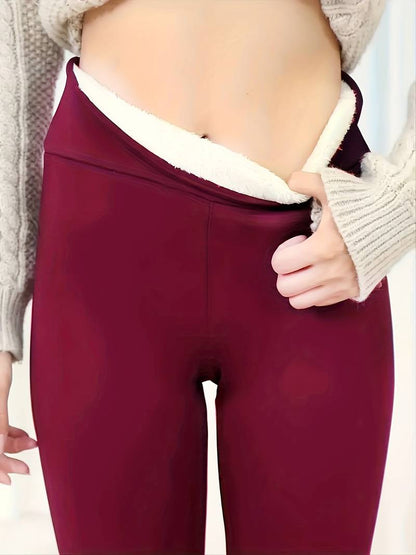 Emily legging met hoge taille en fleecevoering