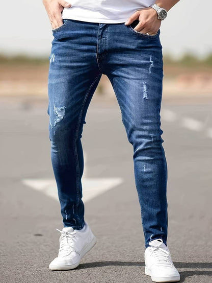 Malcolm – gescheurde jeans voor heren