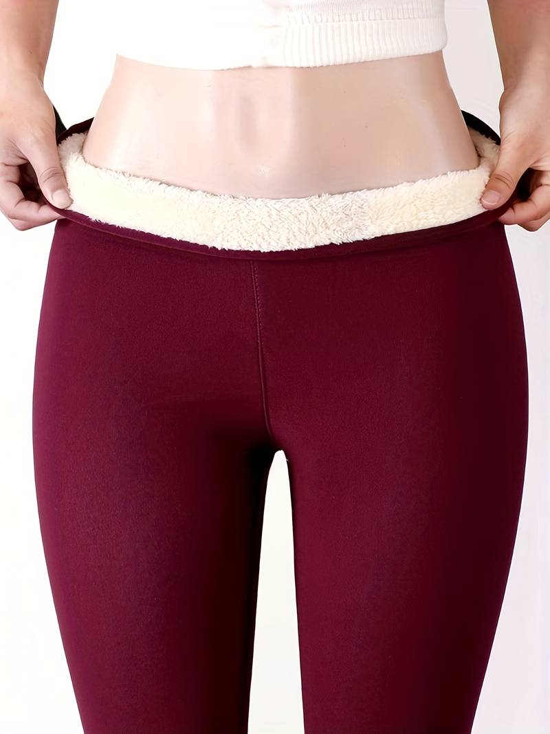 Emily legging met hoge taille en fleecevoering