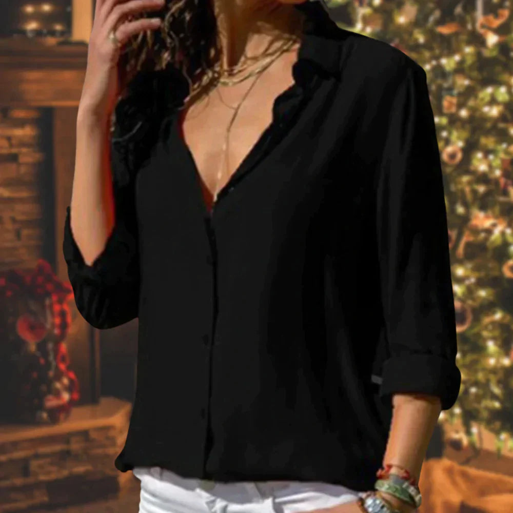 MONIA - Prachtige feestelijke blouse