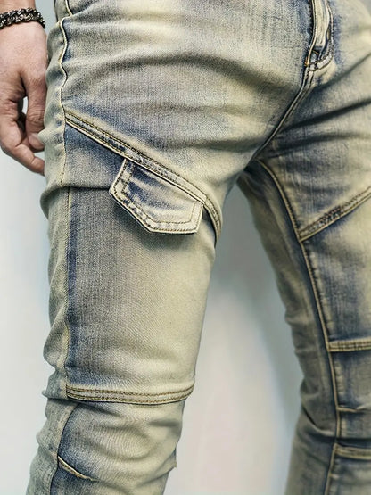 Justin – stijlvolle gescheurde jeans voor heren